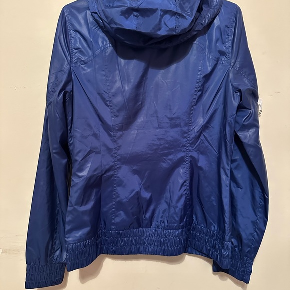 soia and kyo Nylon Rain Jacket Women’s Large With Hoodie - Picture 5 of 6